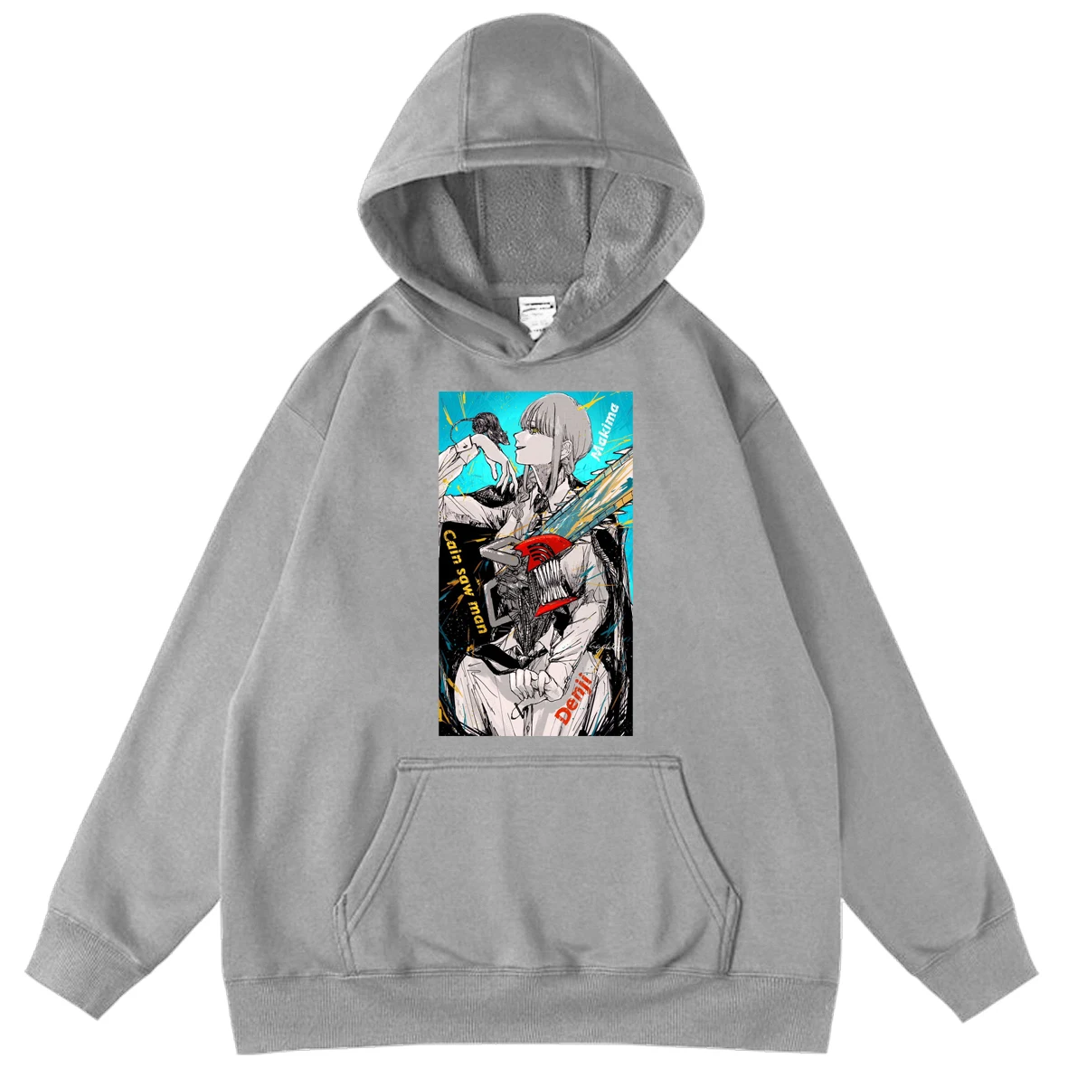 

Chainsaw Man Popular Men's Hoodies Unisex Sweatshirts Hoodie Autumn 2021 Cartoon Loose Hooded Tops Male Long Sleeve Pullover