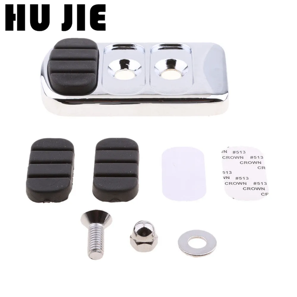 Хромированная резиновая накладка на педаль тормоза мотоцикла для Kawasaki Vulcan 900 1600