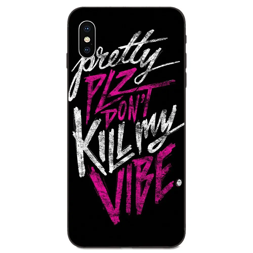 Kendrick Lamar Bech Don't Kill My Vibe для Apple iPhone 4 4S 5 5S SE 6 6S 7 8 11 Plus X XS Max XR Pro картина из мягкой