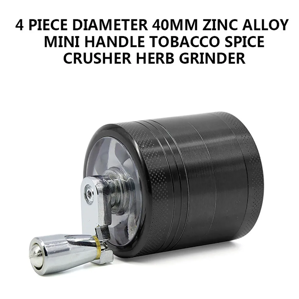 Мини металлический измельчитель для табака травы Специи дробилка сплав