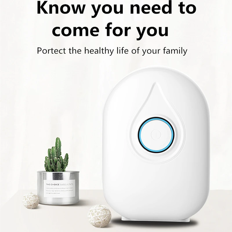 

Semiconductor Dehumidifier Mini Portable Home Air Dryer Desiccant Moisture Absorber Low Noise Cabinet Dehumidifier