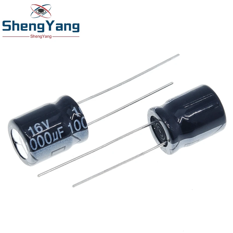 

10PCS Higt quality 16V1000UF 10*13mm 1000UF 16V 10*13 Electrolytic capacitor