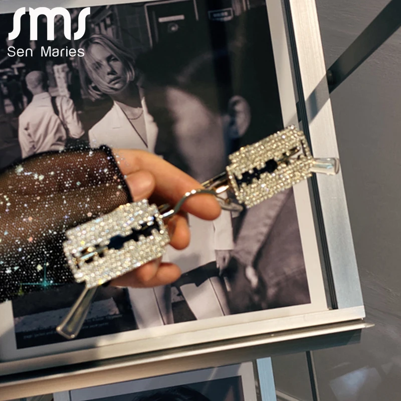 Женские солнцезащитные очки в стиле ретро брендовые дизайнерские без оправы с