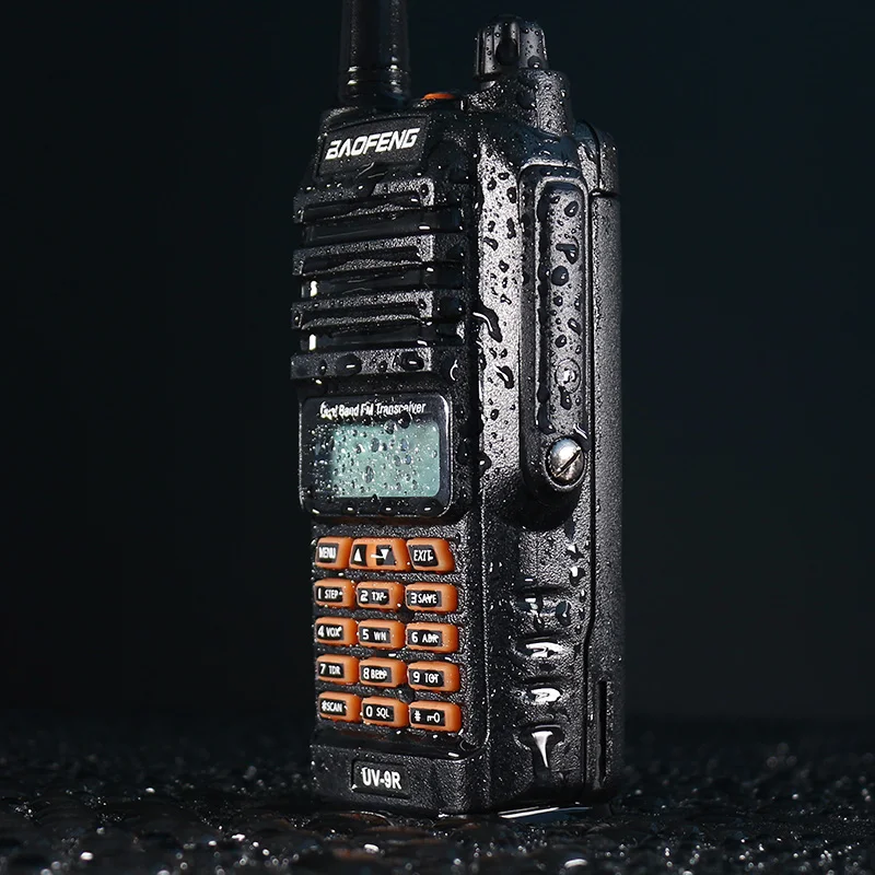 8 Вт UV 9R IP67 Водонепроницаемый Dual Band 136 174/400 520 МГц Ham Радио иди и болтай Walkie Talkie “иди