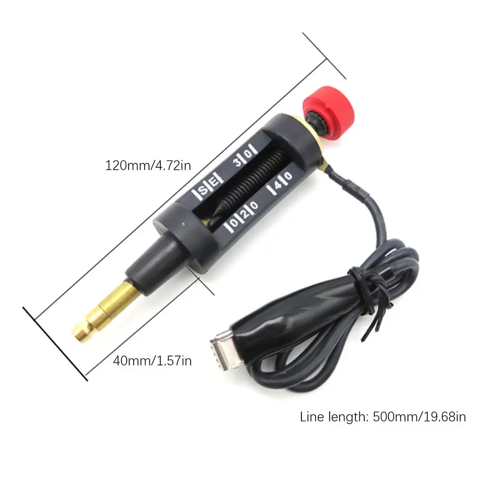 

Adjustable Ignition Spark Plug Tester Pick Up Coil Diagnostic Tool Test Automotive Adapter Auto Diagnostic Test Tool