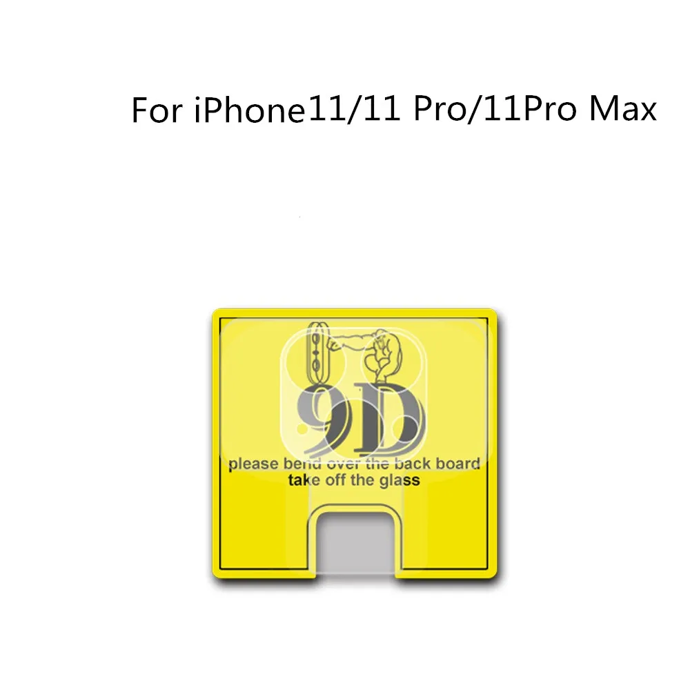 2019 закаленное стекло 9D для Apple IPhone 11 Pro Max задняя камера объектив Защитная пленка