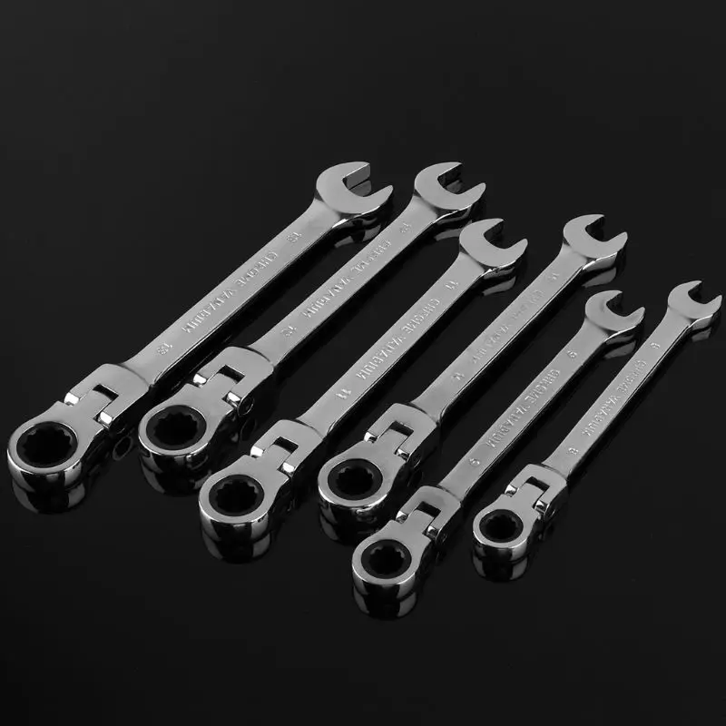 

12Pcs/set Wrench Multitool Key Ratchet Spanners Set of Tools Set Wrenches Universal Wrench Tool Car Repair Tools