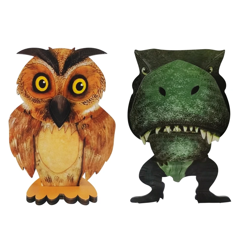 

Cartoon Animal Glasses Holder Stand Cute Owl Dinosaur Display Rack