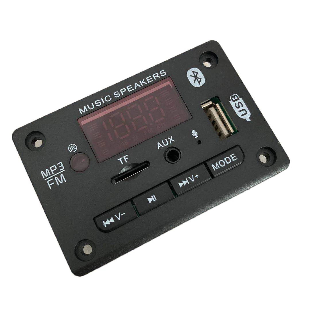 Mp3 плеер оптом декодер плата громкой связи 5 в 12 В Bluetooth 0 автомобильный FM