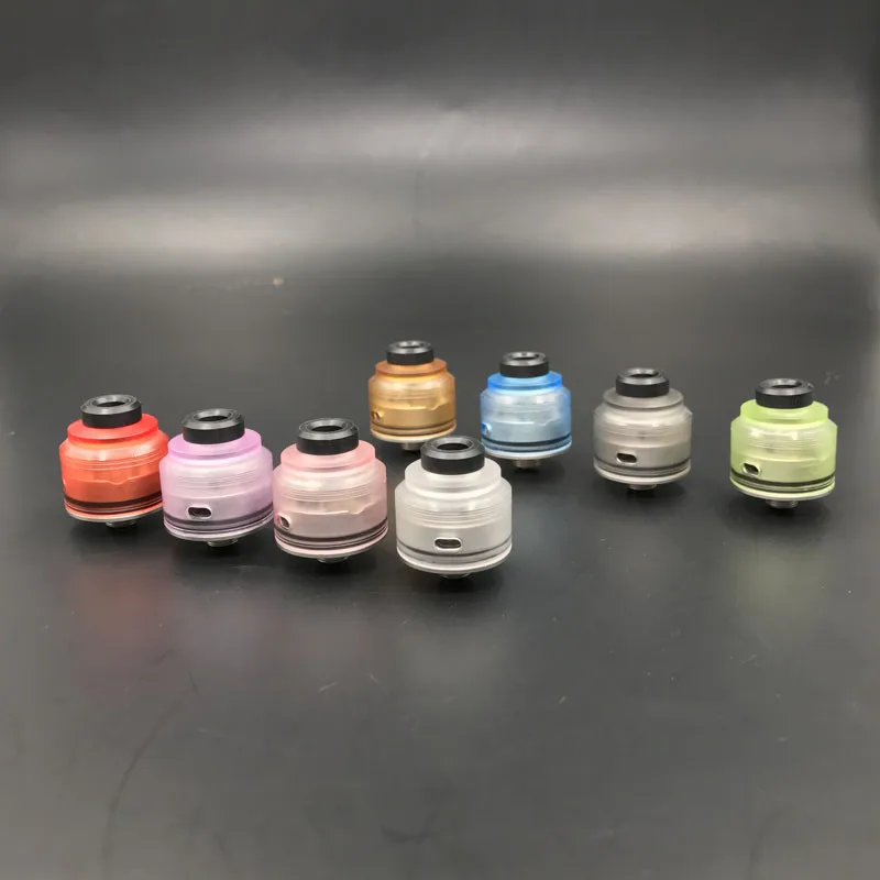 Nixon S RDA Atomizer with BF pin 22mm 510 Thread ECig Single coil build deck POM drip tip for vape mods vs drop rda | Электроника