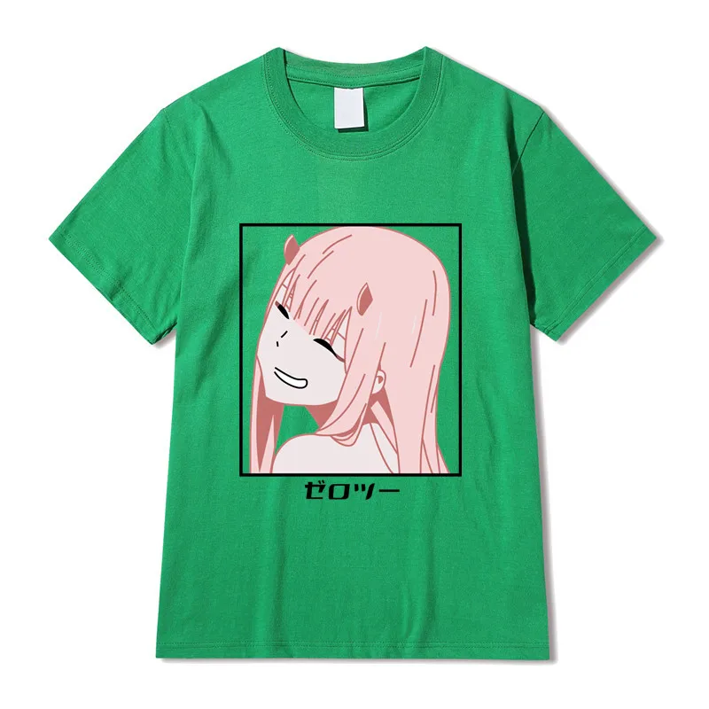 

Kawaii cute pink girl Men Cool Summer Loose Men/Women T Shirt Casual Short Print Anime Tshirt Japanese Summer T-Shirt Tops Tee S