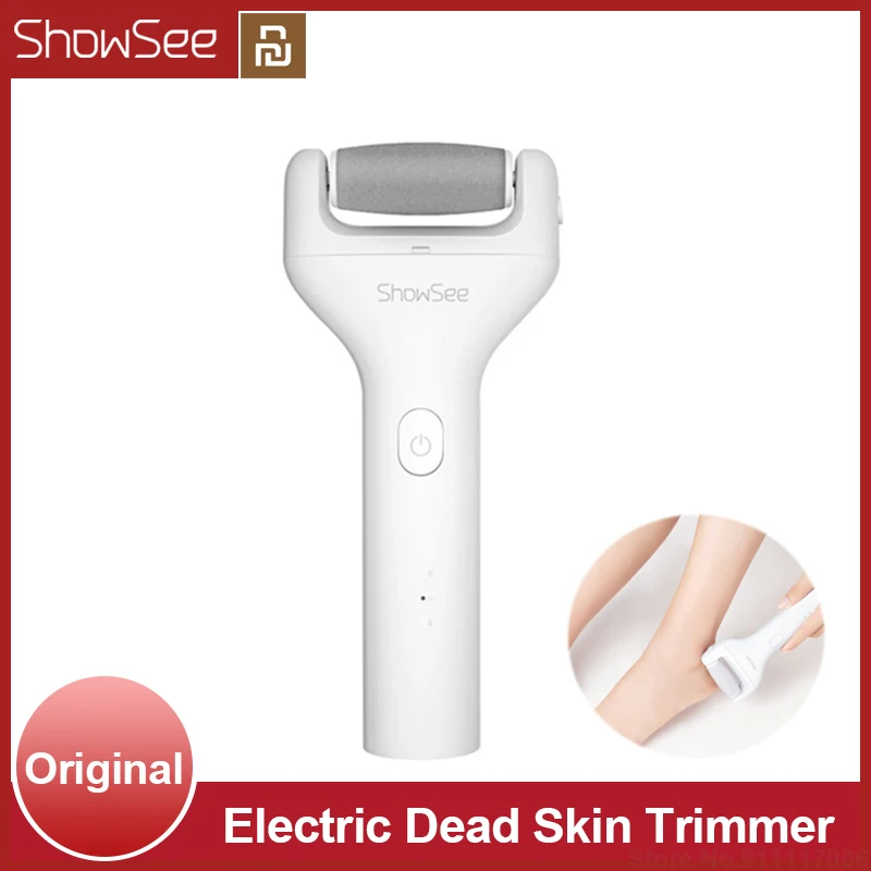 

Электрическая машинка для педикюра Showsee, оригинальный триммер для омертвевшей кожи, водонепроницаемая IPX7 Влажная и сухая, прибор для ухода за ногами