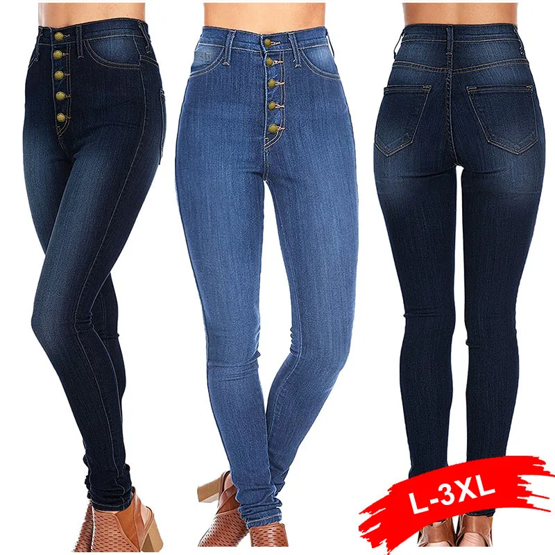 

Женские узкие джинсы-карандаш большого размера, джинсовые брюки с эффектом пуш-ап, женские винтажные джинсы с высокой талией, повседневные ...