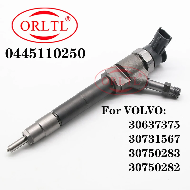 

New Common Rail Injector 0445110250 Diesel Auto Spare Nozzle 0445 110 250 For VOLVO 30637375 30731567 30750283 30750282