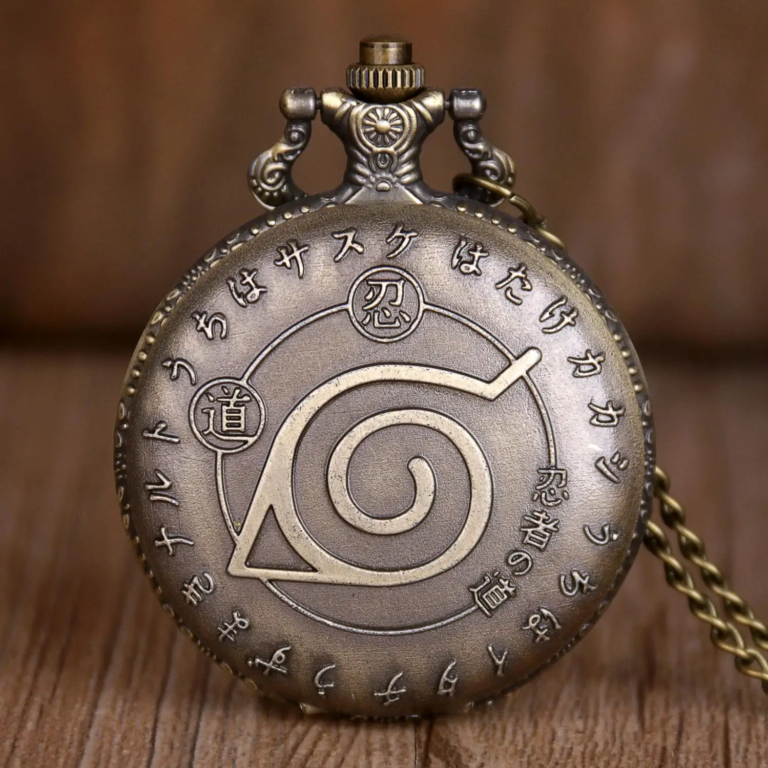 

Retro Bronze Design Quartz Pocket Watches Pendant Necklace Men Womens Unisex Pocket Watch with Necklace Chain Watch Gifts