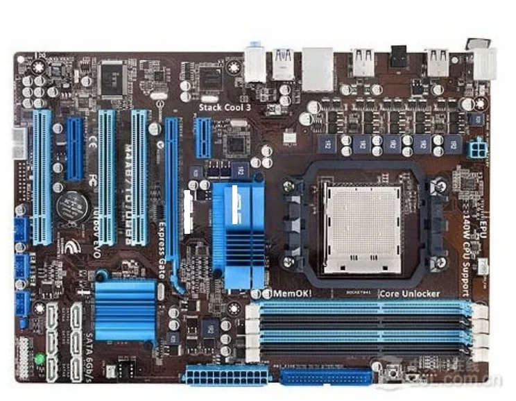 

Оригинальная материнская плата для M4A87TD/USB3 DDR3 разъем AM3 USB2.0 USB3.0 SATA III 16 Гб настольная материнская плата