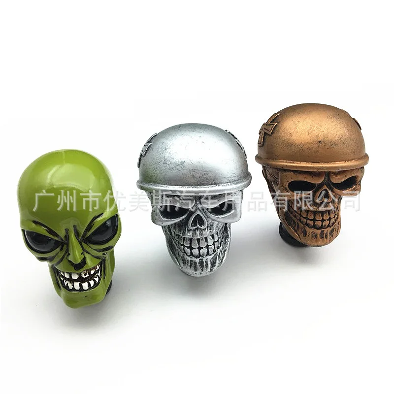 Аксессуары для автомобиля ручка переключения передач с черепом модификация