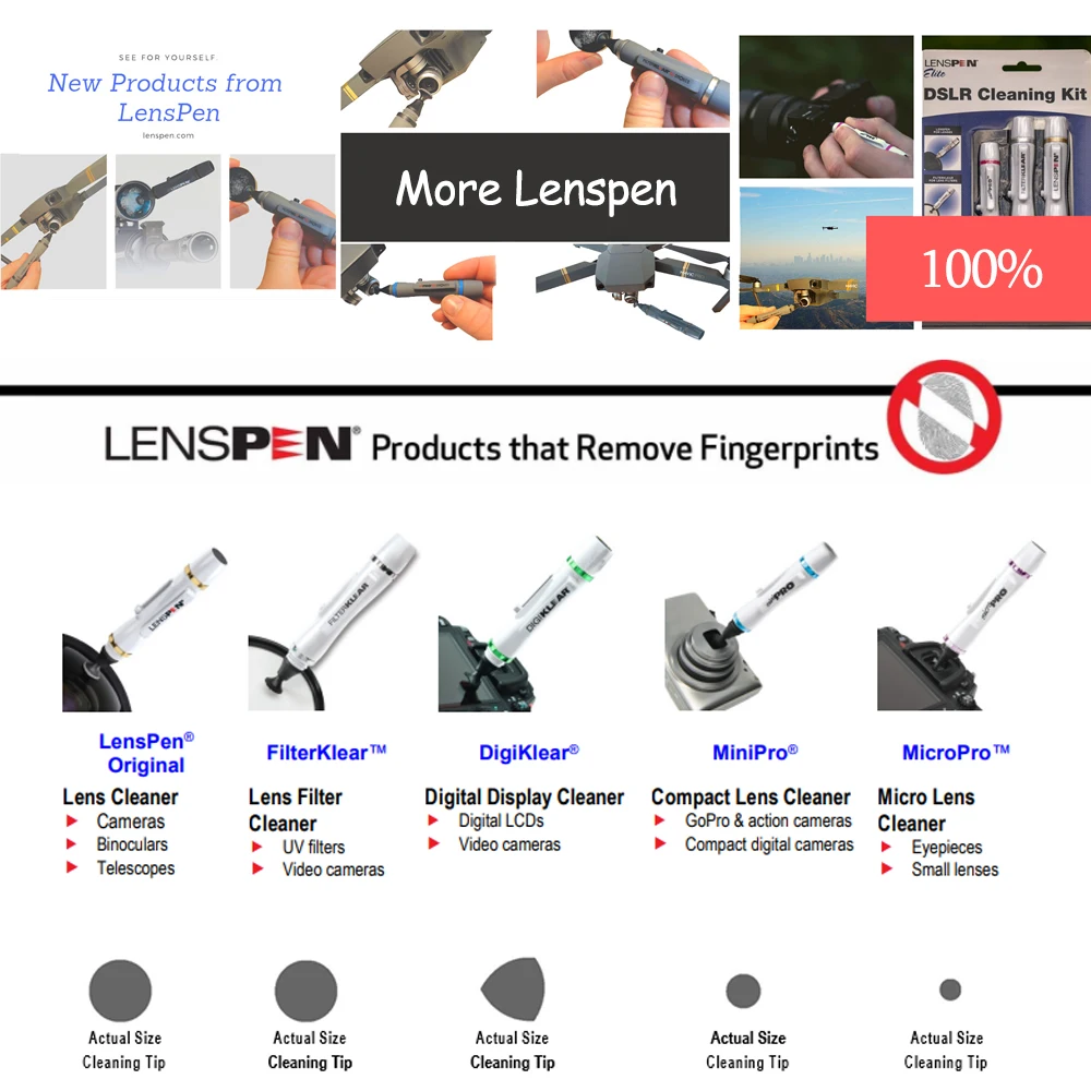 Обновленная версия Lenspen NLP-1 Камера ручка для очистки объектива для Nikon Canon sony SLR Камера набор чистящих средств для ухода за щетка для объектива