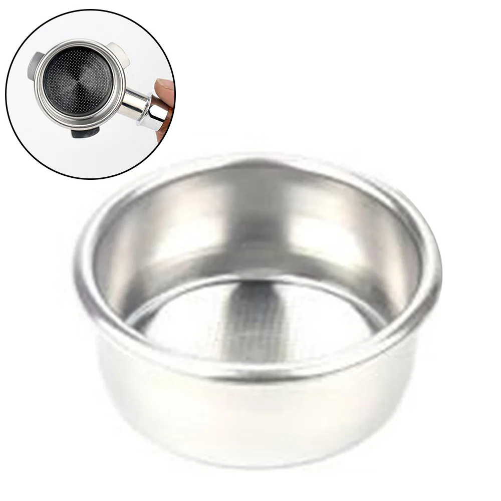 

Silver Filter Basket For Breville Portafilter Coffee Machine Powder Tank