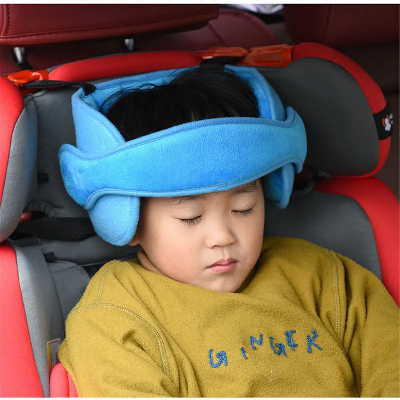 

Car Accessories Baby Kids Adjustable Safety Neck Protection Headrest Sleep Car Seat Pillow Head Support Fixed Soft Sleeping