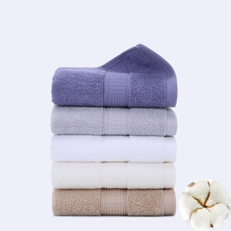 1 шт. модное чистое и свежее стильное полотенце для лица из 100% хлопка мягкое