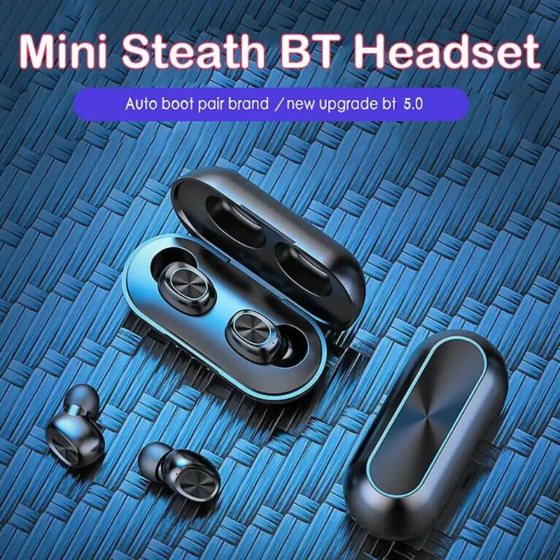 

Touch Super Mini Bluetooth 5.0 8D Stereo HIFI Sound Microphone In Ear Earphone Touch Control IPX5 Daily Waterproof For Samsung