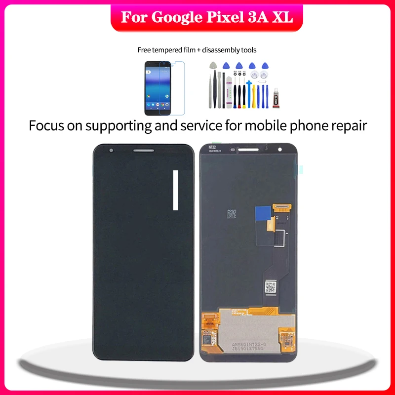 Original Display For Google pixel3A XL Touch Screen Digitizer Assembly For Google pixel3A XL  lcd Replacement With Free Tools