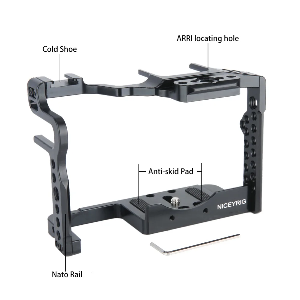 Чехол для Камеры NICEYRIG gh5 gh5s для камеры Panasonic GH5 GH5S для камеры Panasonic Lumix gh5s gh5 DSLR Cage Lumix gh5 чехол для видео Rig
