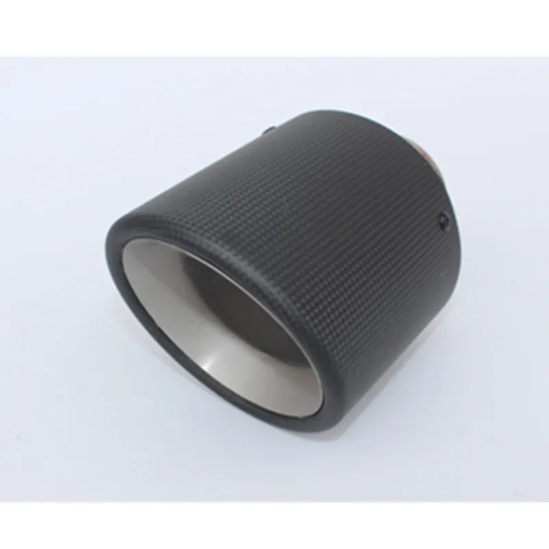 Новейший стиль нержавеющая сталь + углеродное волокно универсальная выхлопная