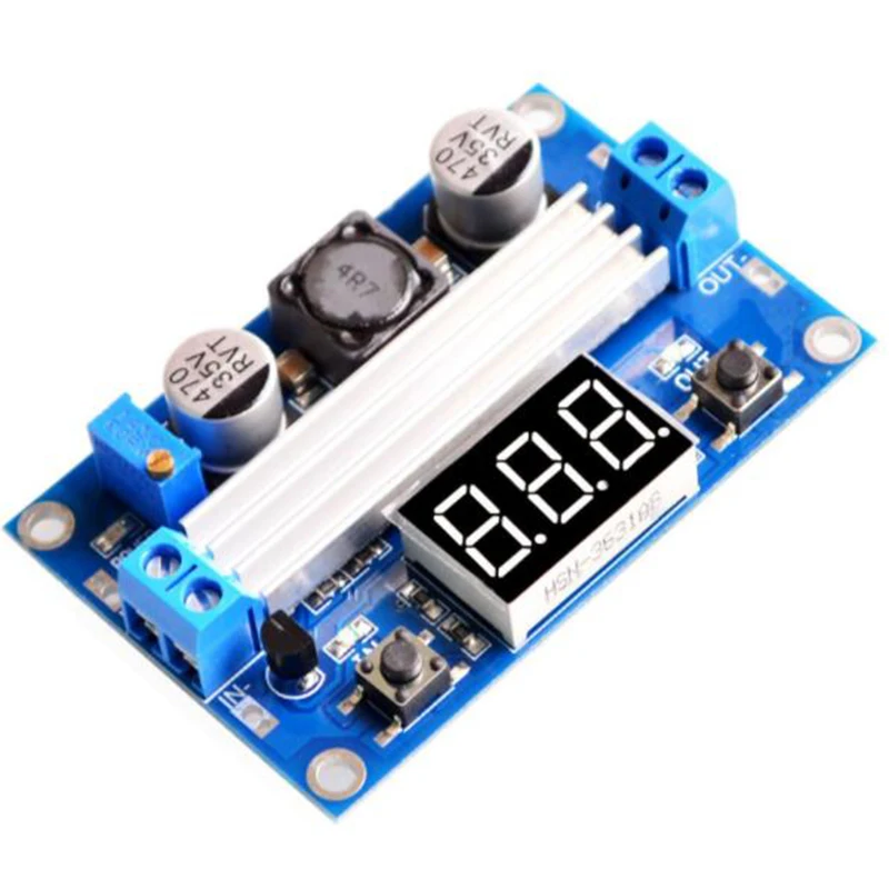 

2 Pcs LTC1871 Boost Power Module High Power DC-DC 100W Adjustable Output 3.5-35V Step Up Power Supply Converter Module