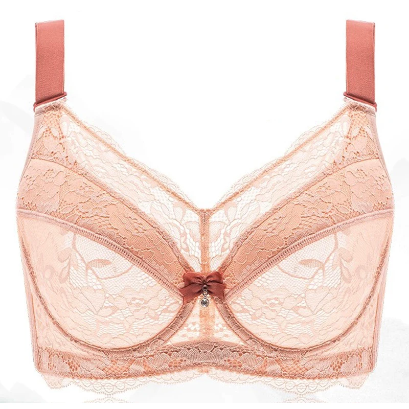 Бюстгальтер женский поддерживающий кружевной полноразмерный брайзер на