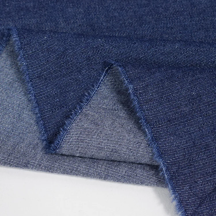 

4.5oz denim fabric washed plain woven 32S 100% cotton for T-shirts