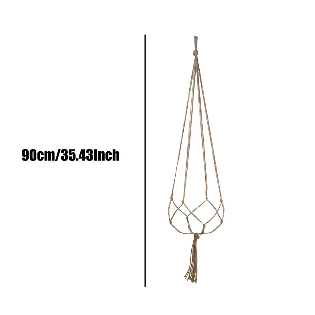 

6pcs Plant Hanger Flower Pot Cotton Rope Wall Plant Holder Indoor Home Decor Gardening Accesories Tutores Para Plantas