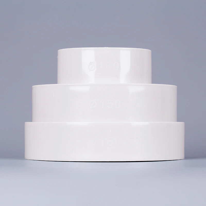 Пластиковый фитинг для соединения труб прямой Редуктор воздуховода расширитель