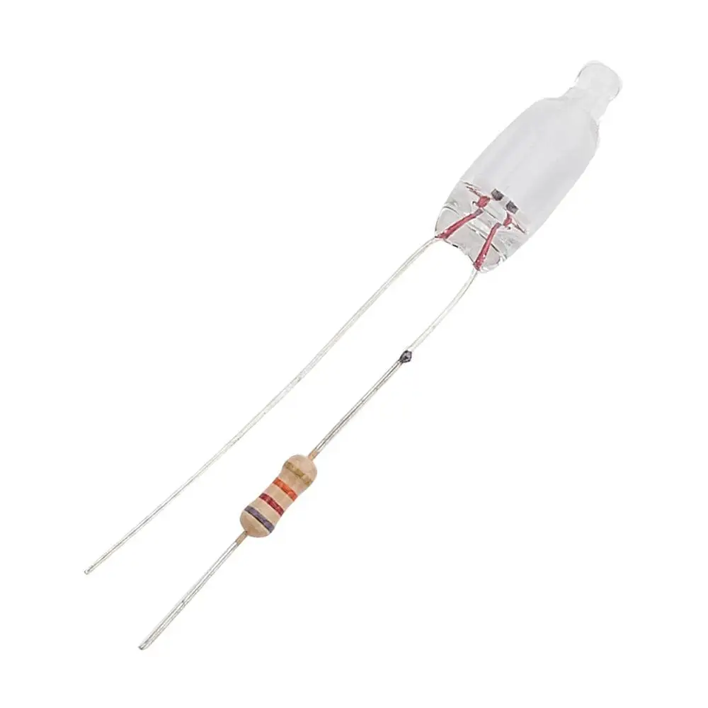 Othmro100Pcs F6 6x16 мм ярко красный/зеленый/синий светильник неоновый лампы индикаторная