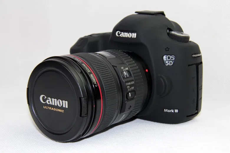 Мягкий силиконовый чехол для камеры Canon 5D Mark III, защитный чехол для камеры
