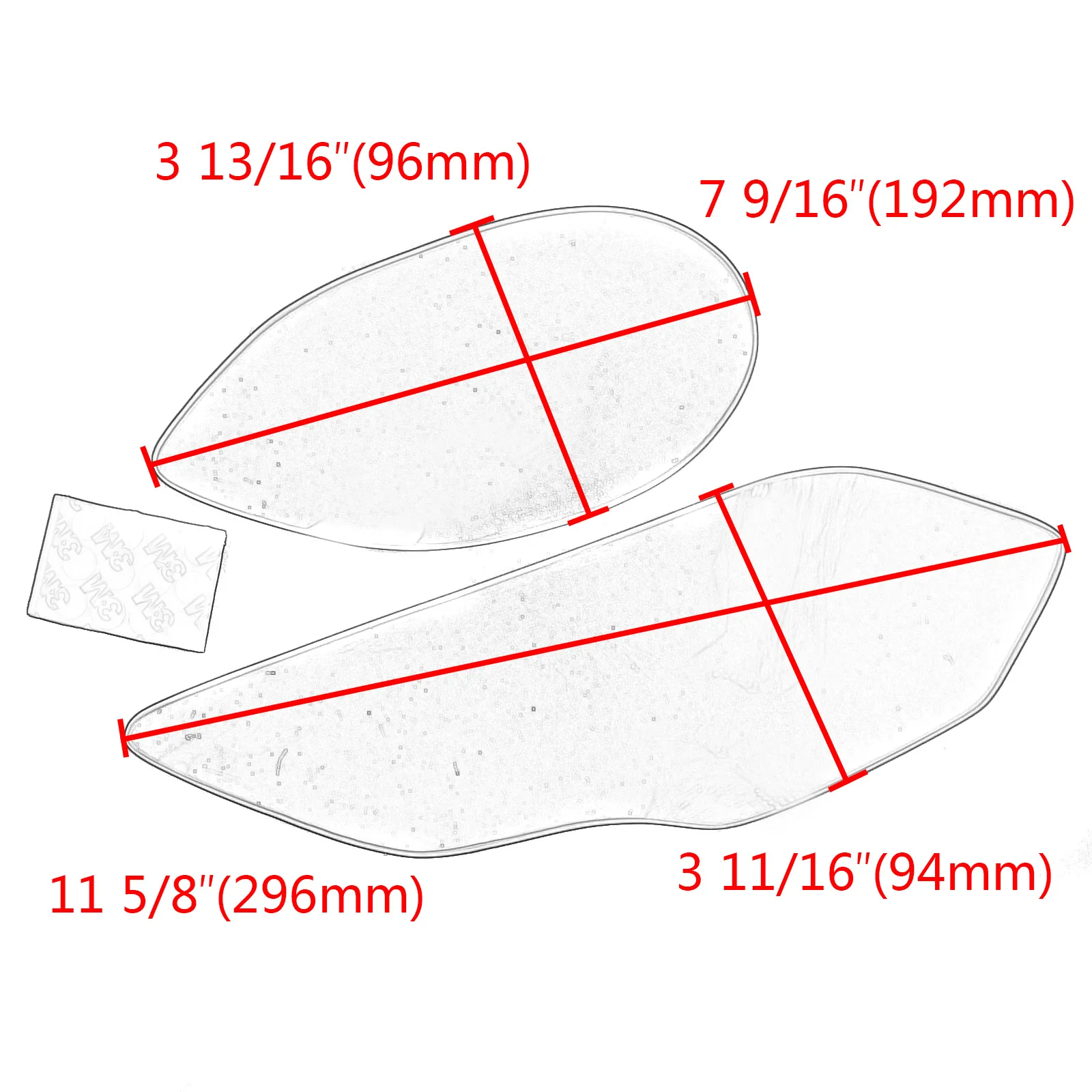 

Fit for Suitable for BMW S1000RR 15-17 years refitted headlamp protective lens protective cover