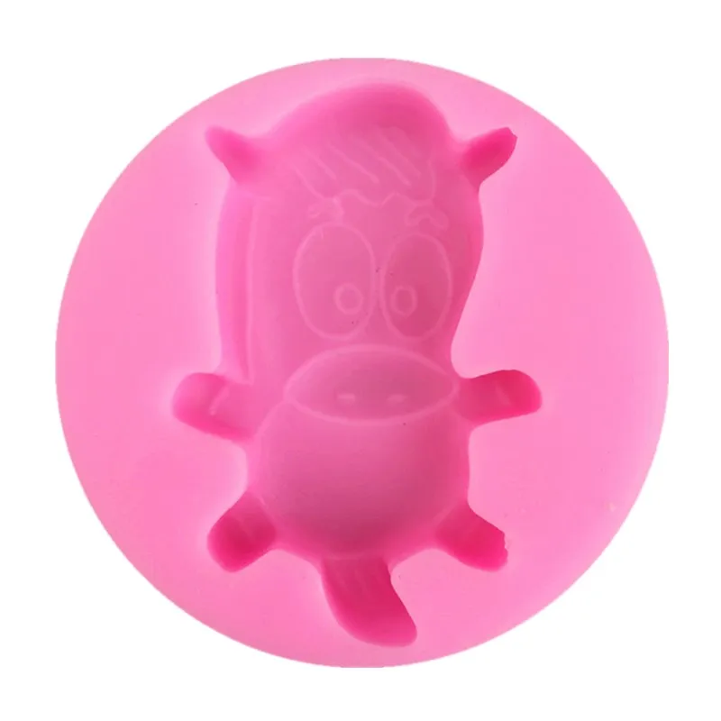 DIY мультфильм форма силикагель Форма пищевого класса печенье конфеты шоколадный