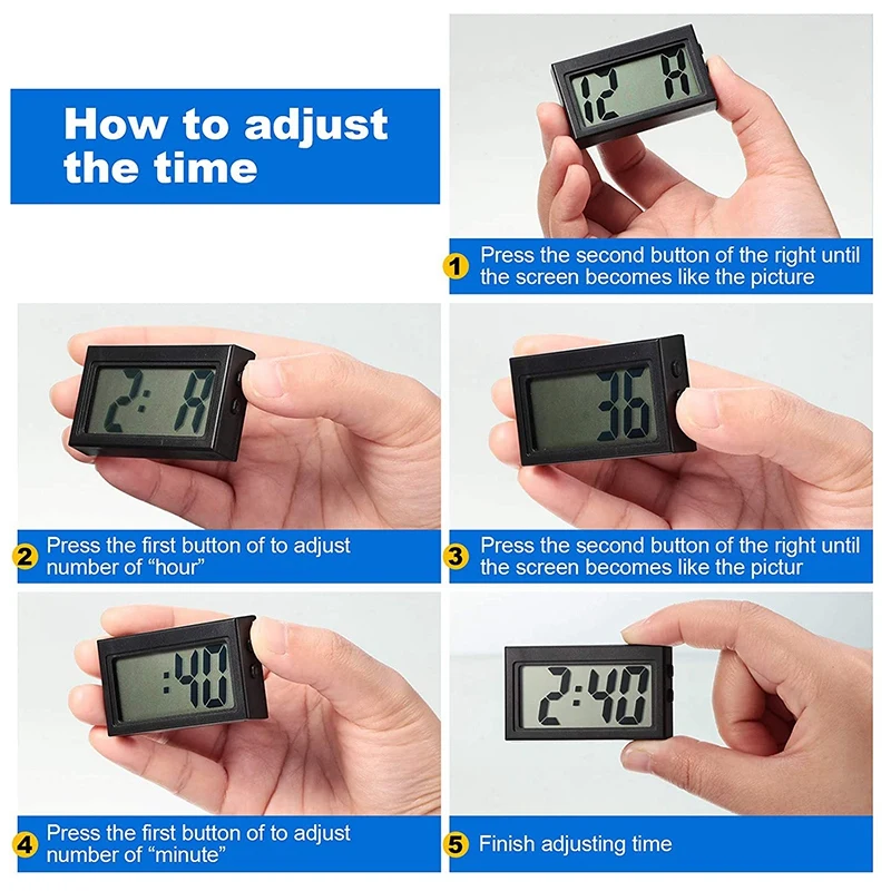 3 шт. мини-часы для приборной панели автомобиля | Автомобили и мотоциклы