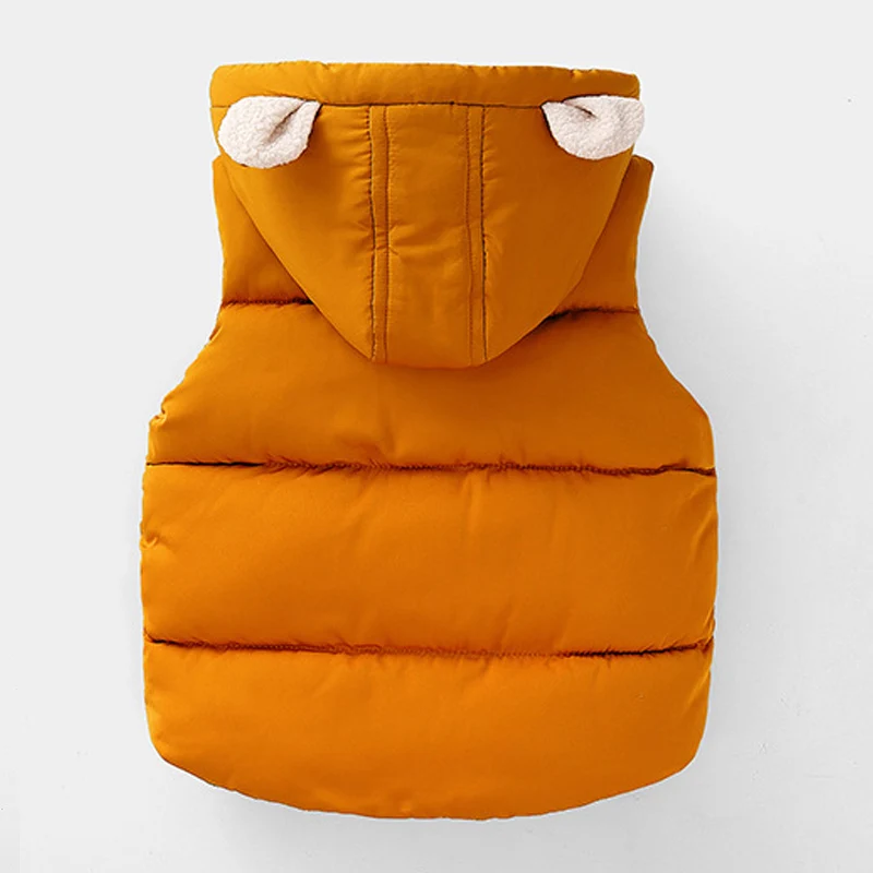 Жилетка для мальчиков 2019 осень зима маленьких девочек меховая жилетка куртка