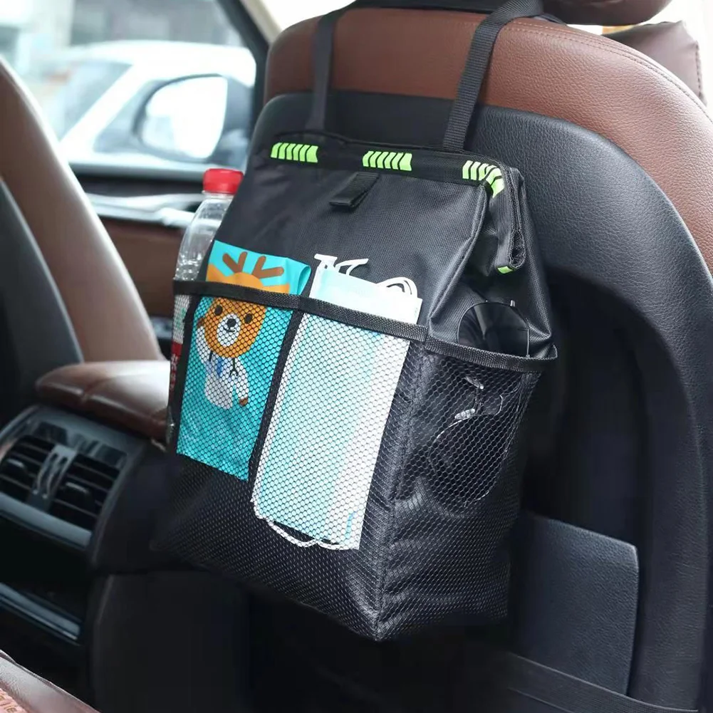 

Multifunctional Folding Hanging Pockets Pouch Auto Car Back Seat Storage Bags Oxford Cloth Stowing Tidying Bag