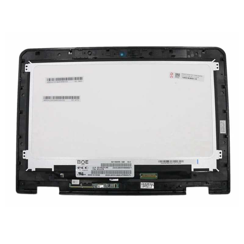

01LW705 01LW706 For Lenovo Yoga 11e 5th Gen 20LM 20LN 11.6'' LCD Touch Screen assembly NV116WHM-N45 HD 1366×768