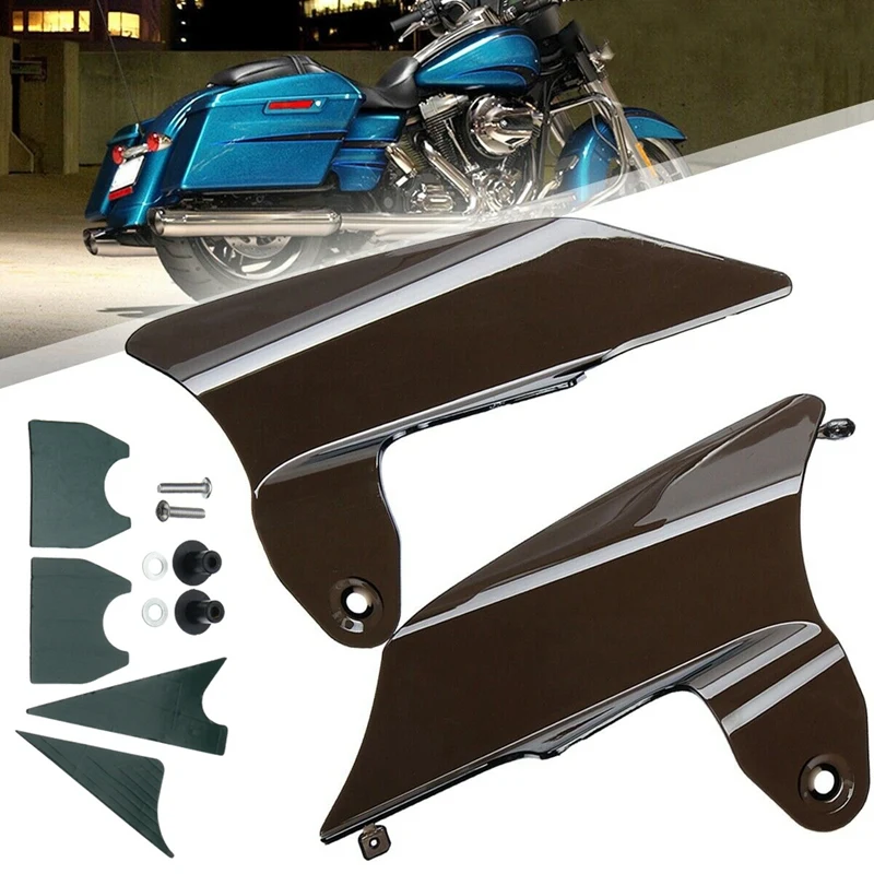 Седло щит воздушный тепловой дефлектор для Harley Touring Electra Glide 1997-2007 | Автомобили и
