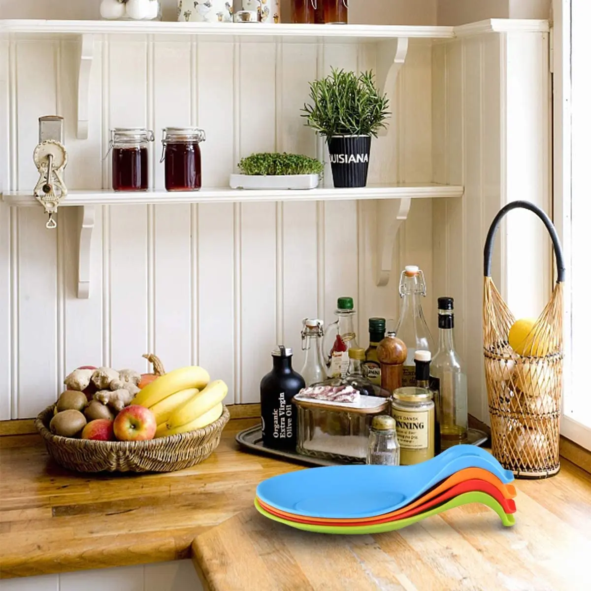 Силиконовая ложка для отдыха кухонная утварь кухонные принадлежности ковш