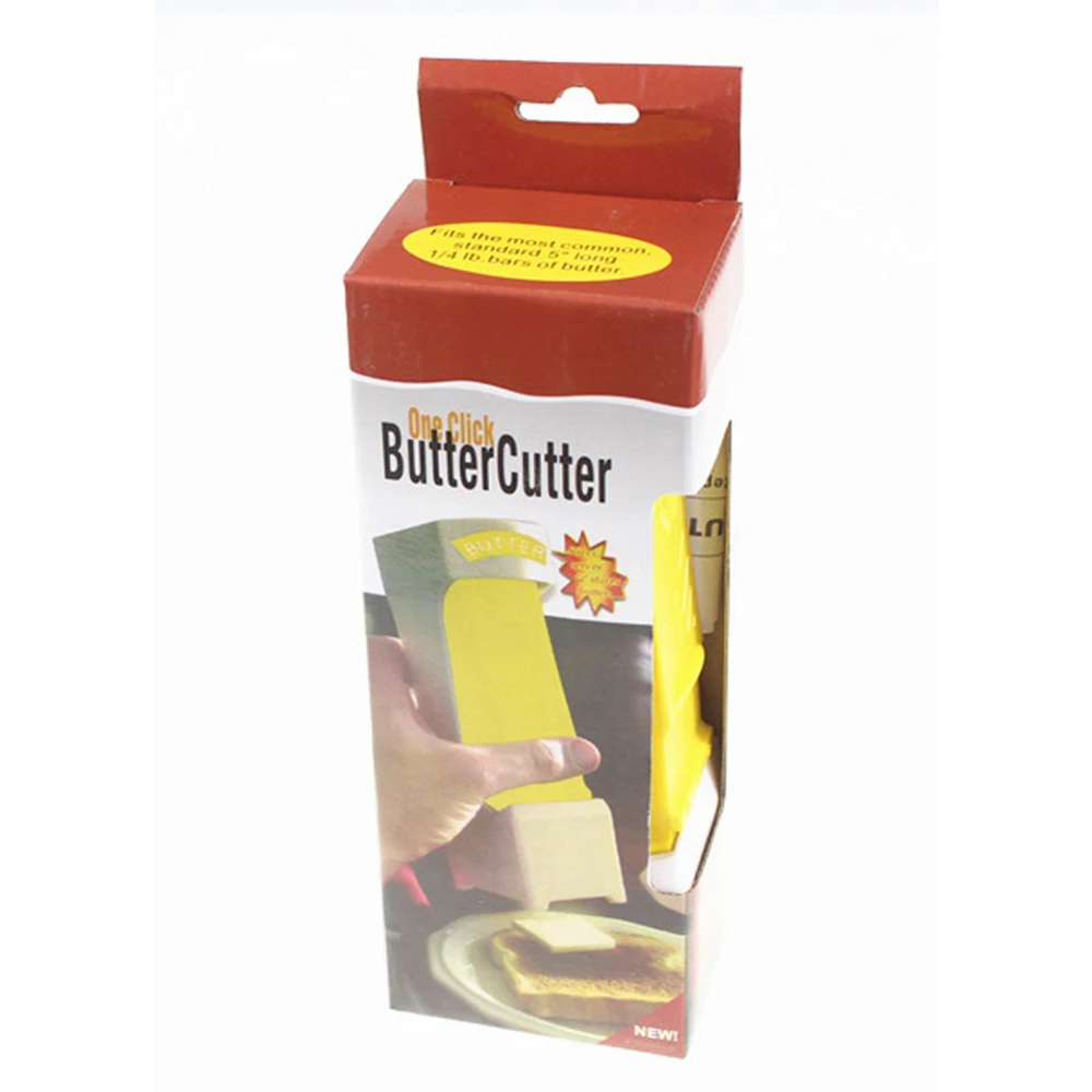 Резак для масла с одним нажатием держатель слайсер сыра распределитель