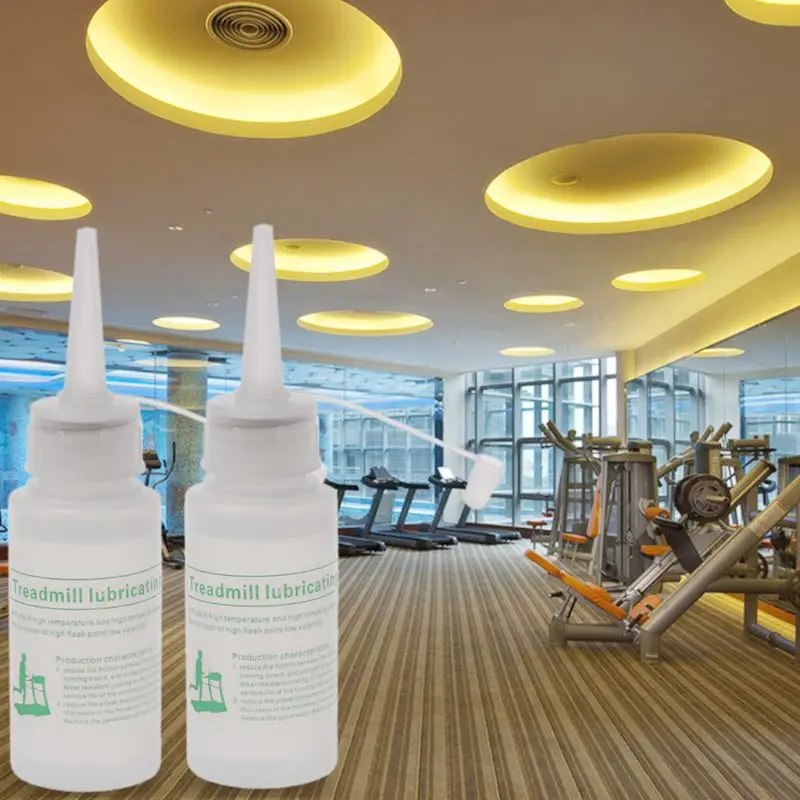 

2pcs 50ml Treadmill Lubricating Oil Running Machine Lubricant Belt Lube Silicone Oil Sporting Goods Gym Maintenance H053
