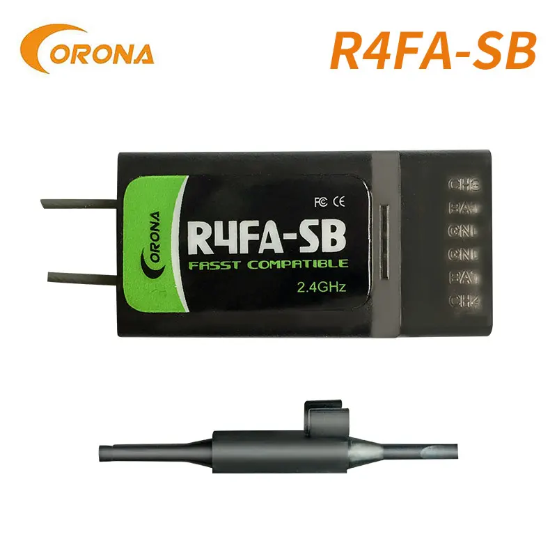 Corona R4FA SB 2 4g futaba fasst rc toys радиоприемник совместимый|Детали и аксессуары| |