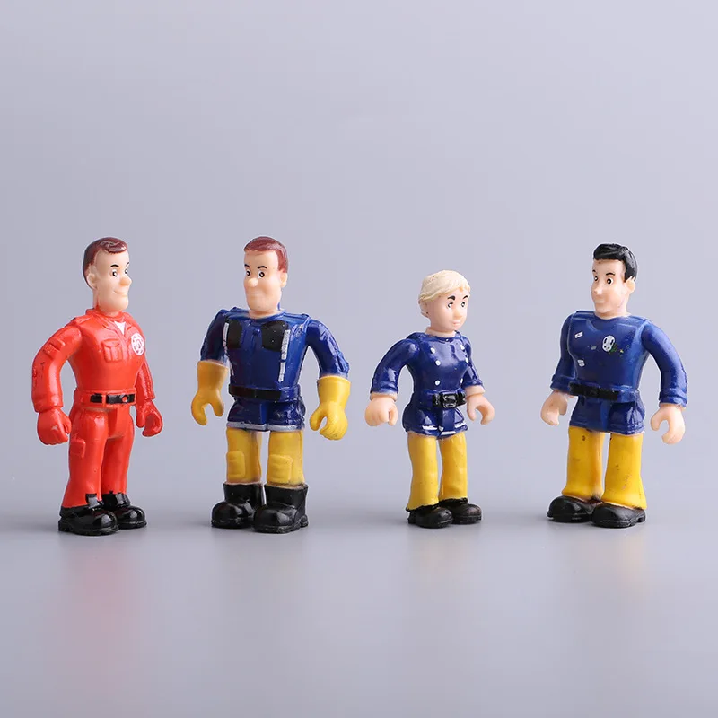 Экшн фигурки Fireman из ПВХ модель Sam украшение для куклы рождественский подарок 10