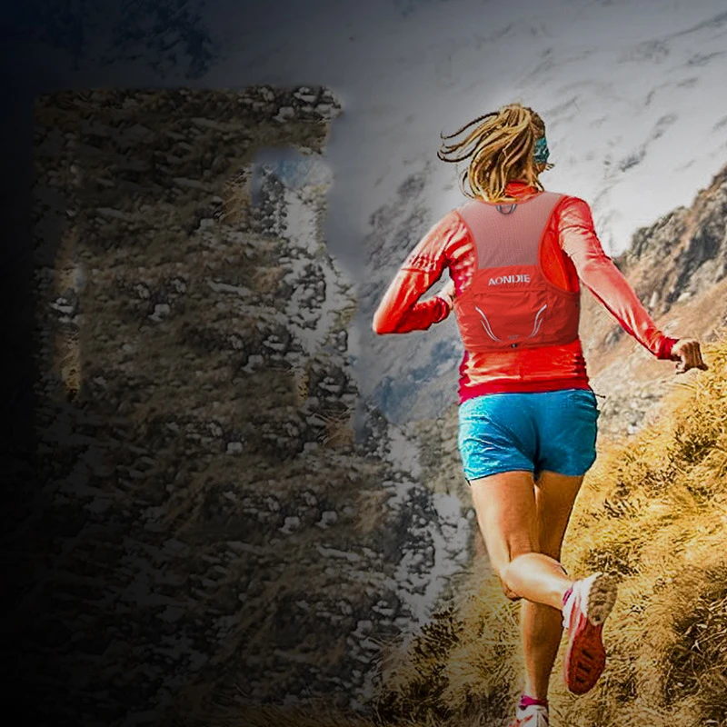 

AONIJIE C932 Lightweight Backpack Running Vest Nylon Hydration Pack Bag Cycling Marathon Portable Ultralight Hiking 2.5L