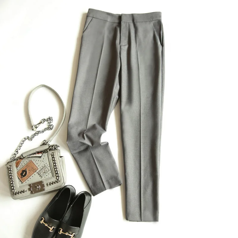 

Quality Simple Commuter Pants Women's 2020 New Autumn Small Feet Formal Pants